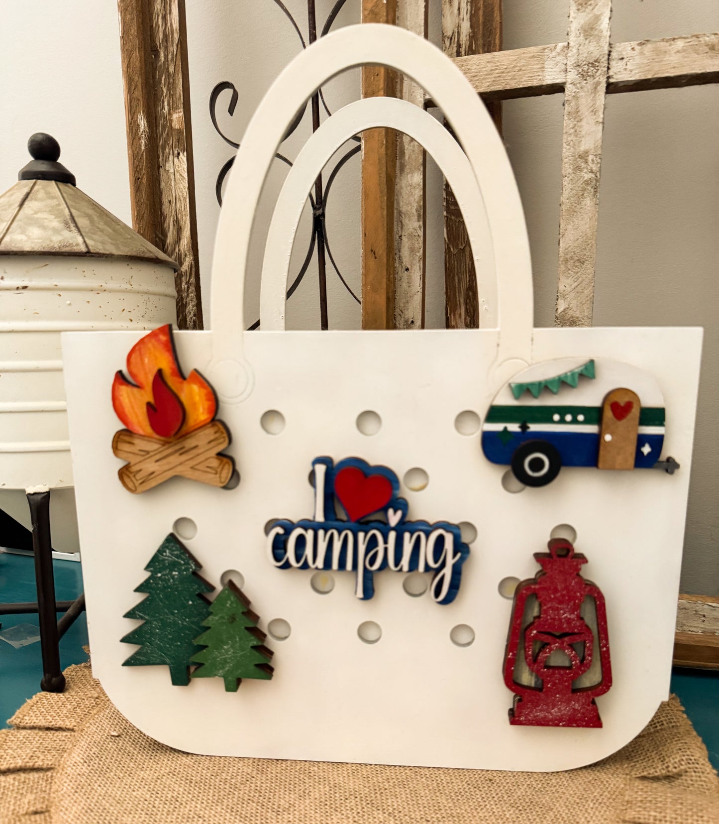 Happy Camper Collection Wood Blank