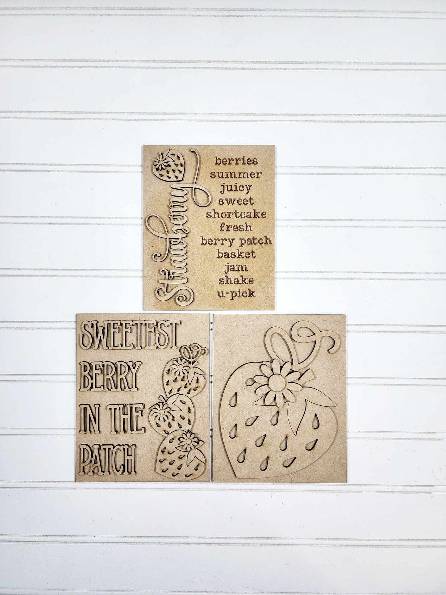 Berry Sweet Collection Wood Blank