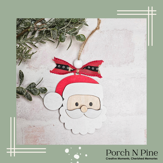 Santa Pop-Out Ornament