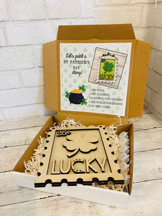 Lucky Stamp Paint & Create Kit