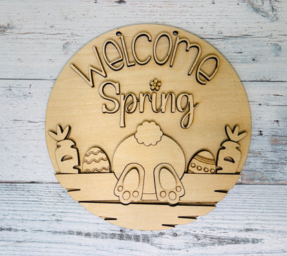 Welcome Spring Paint & Create Kit 🐰