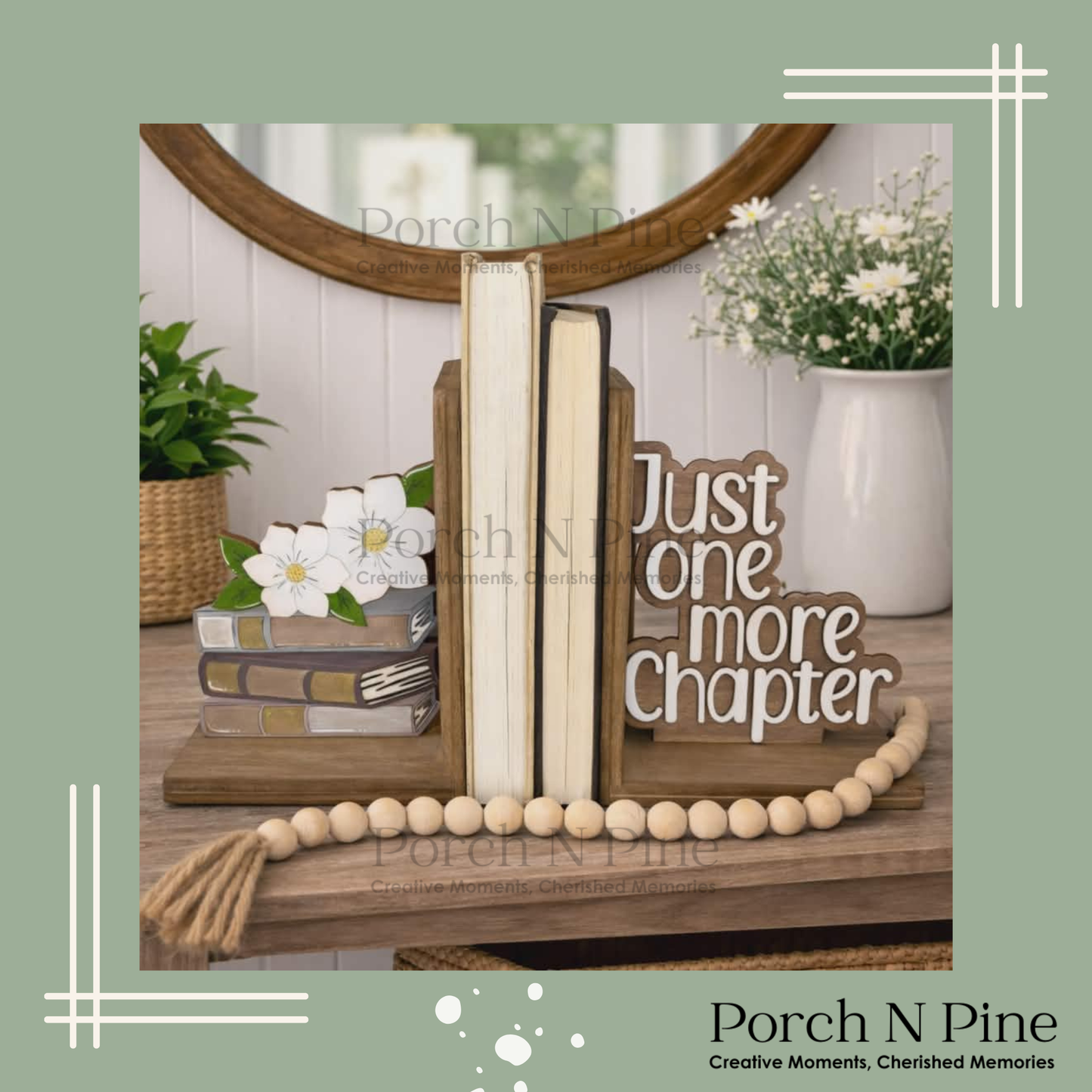 Just One More Chapter Bookends