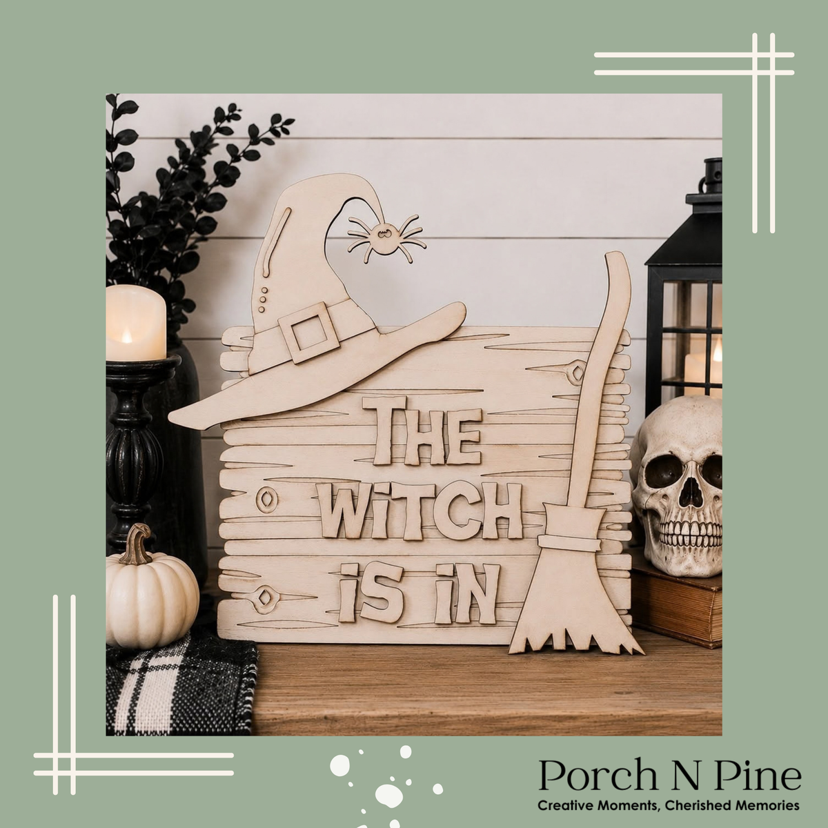 The Witch Is In Paint & Create Kit