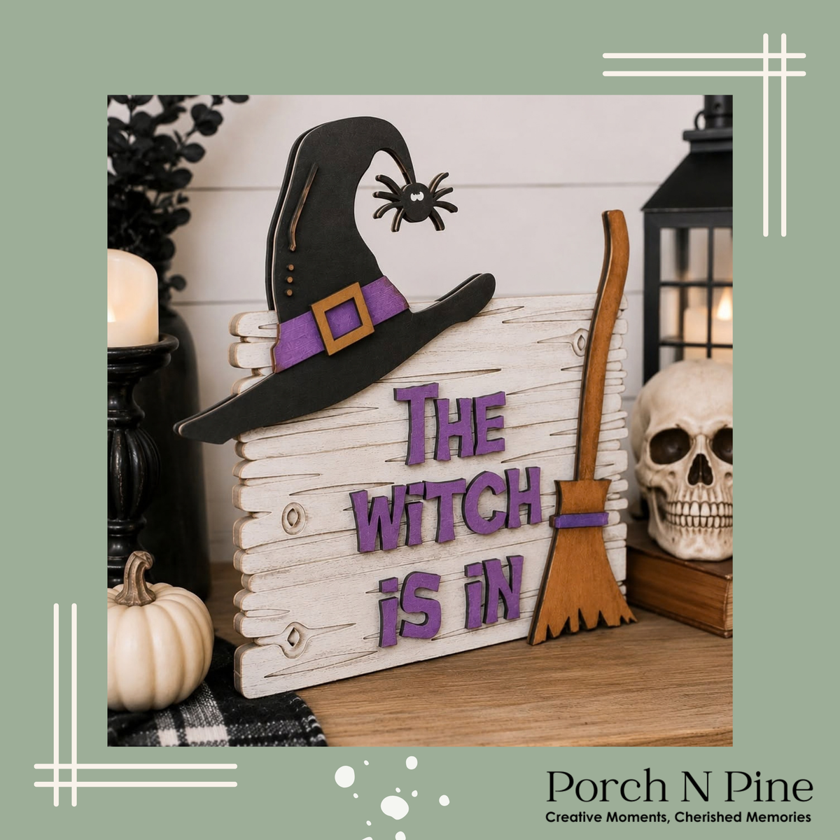 The Witch Is In Paint & Create Kit