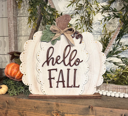Hello Fall Pumpkin WC2026-001