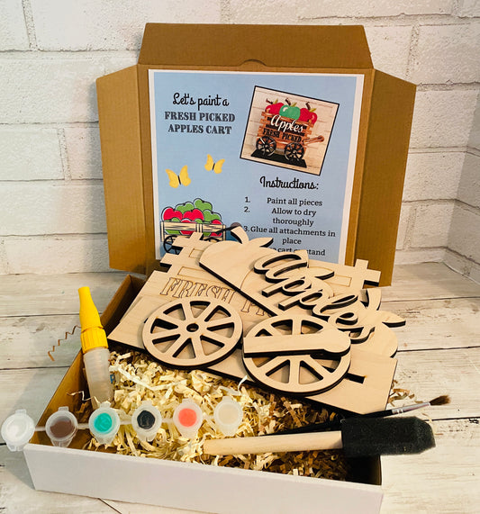 Fresh Picked Apples Paint & Create Kit