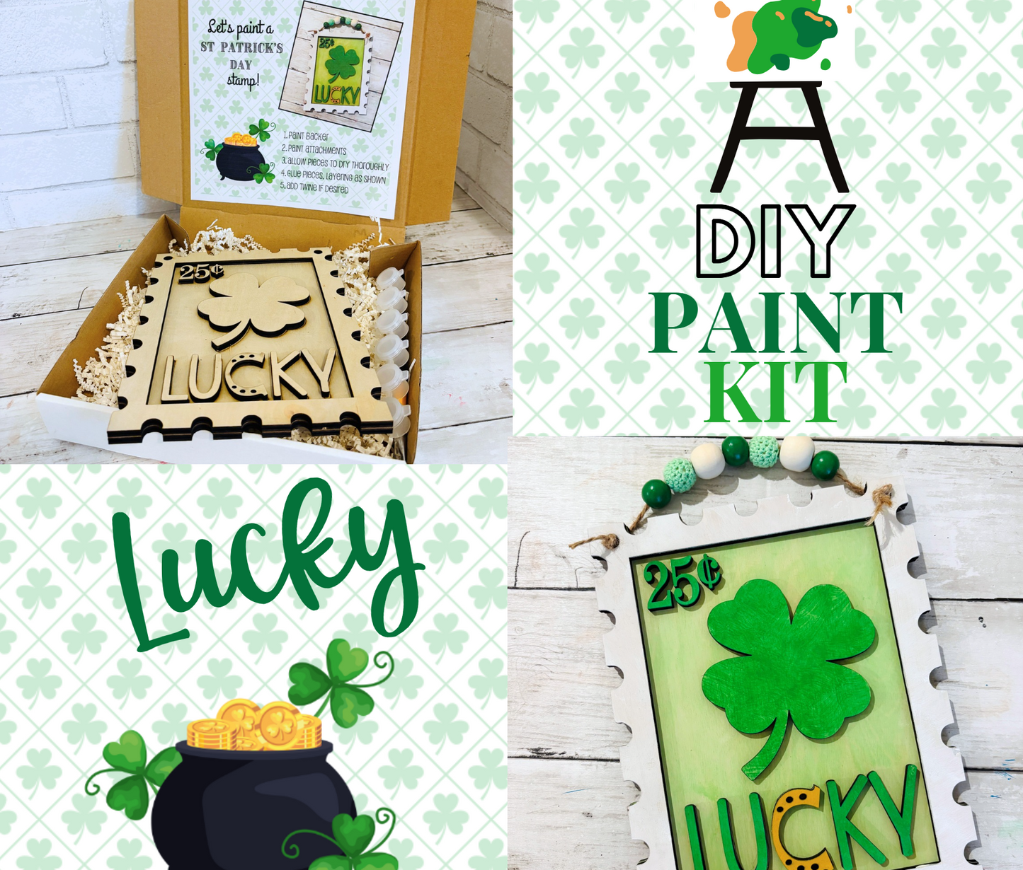 Lucky Stamp Paint & Create Kit