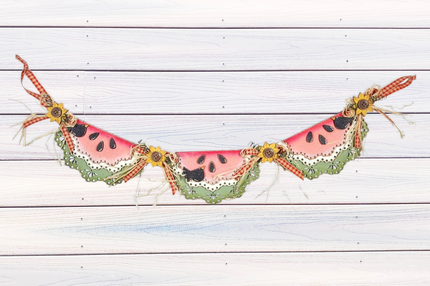 Vintage Watermelon Collection Wood Blank