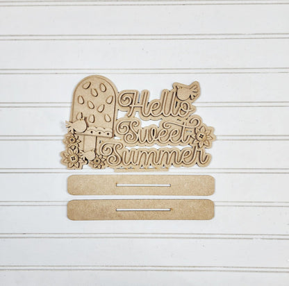 Vintage Watermelon Collection Wood Blank