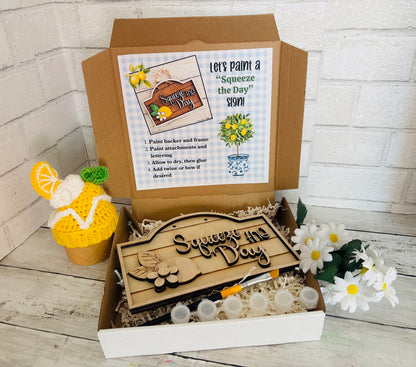 Squeeze the Day Sign Create-a-Kit