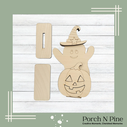 The Porch N Pine Boo Box | Halloween Paint & Create Kit