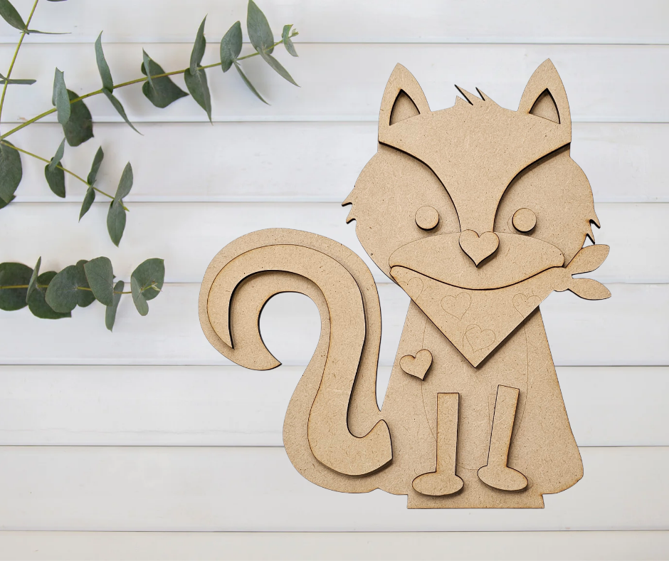 Valentine Animal Shelf Sitter