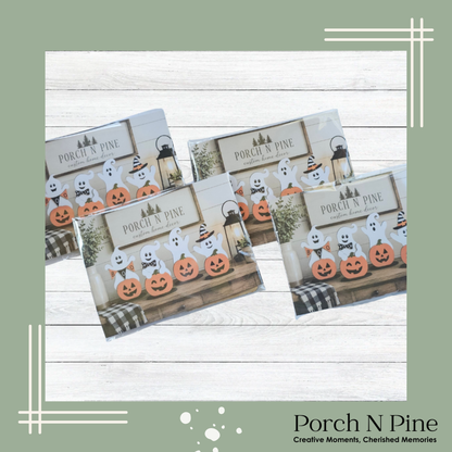 The Porch N Pine Boo Box | Halloween Paint & Create Kit