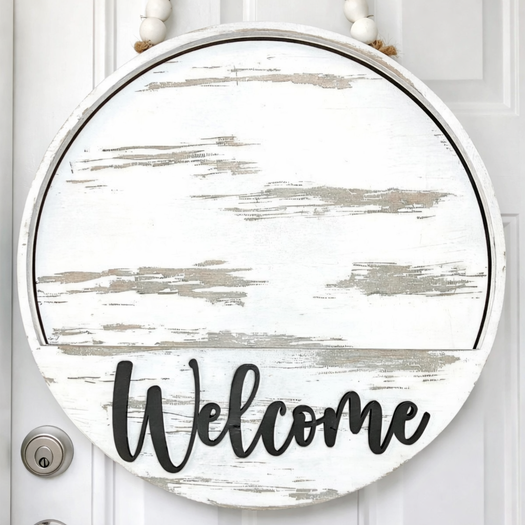 Welcome Interchangeable Sign