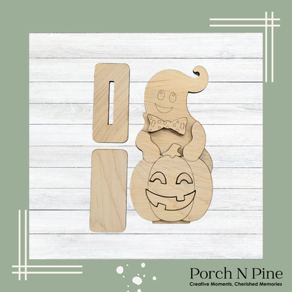 The Porch N Pine Boo Box | Halloween Paint & Create Kit