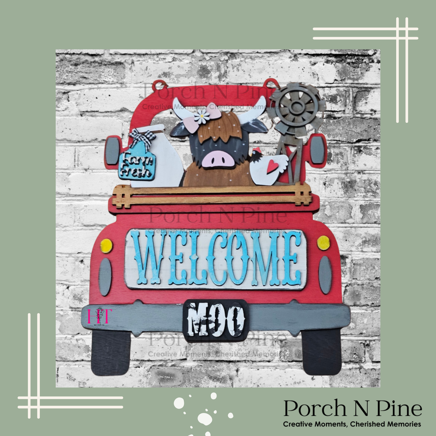Interchangeable Farmhouse Truck