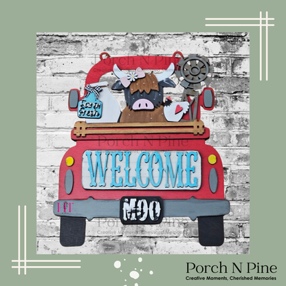 Interchangeable Farmhouse Truck