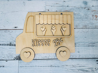 Valentines Ice Cream Truck Create-a-Kit